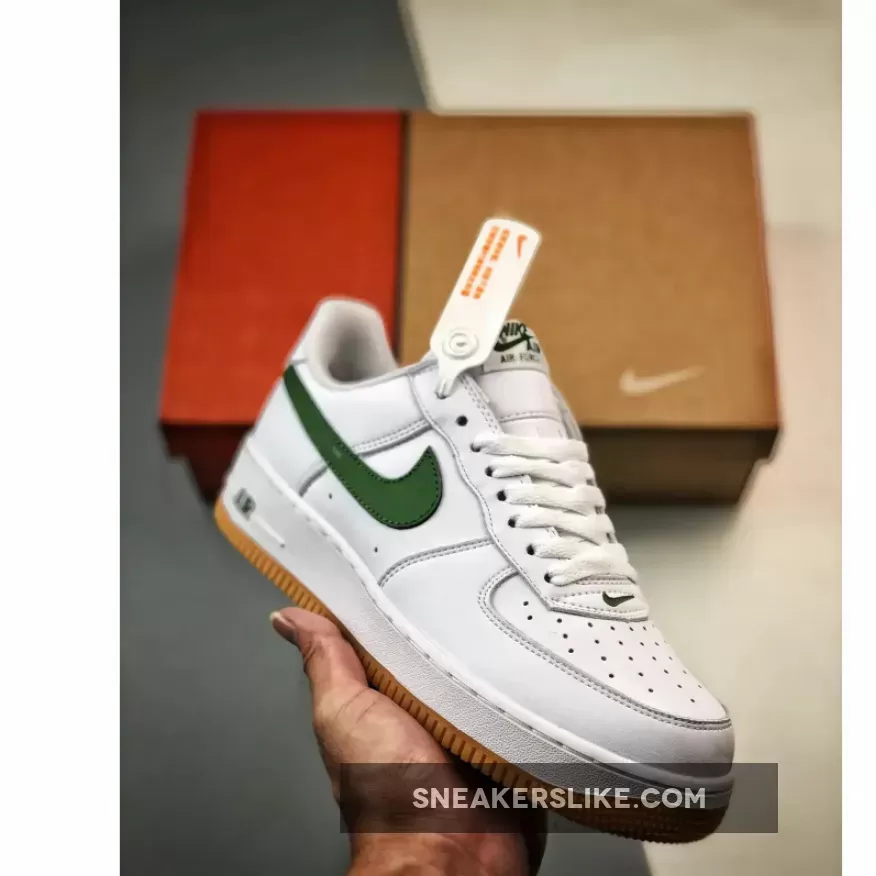 Nike Air Force 1 Low Retro White Forest Green / Forest Green Jordan