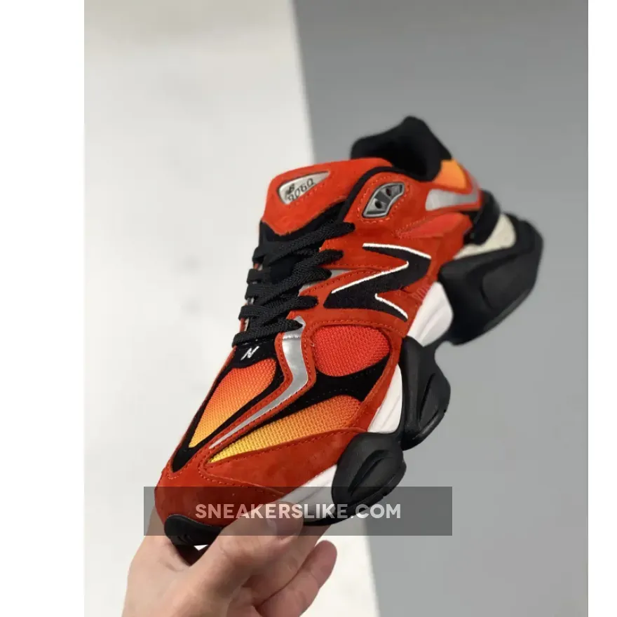 DTLR x New Balance 9060 "Fire Sign" Orange/Red-Yellow DTLR x New Balance 9060 "Fire Sign" Orange/Red-Yellow