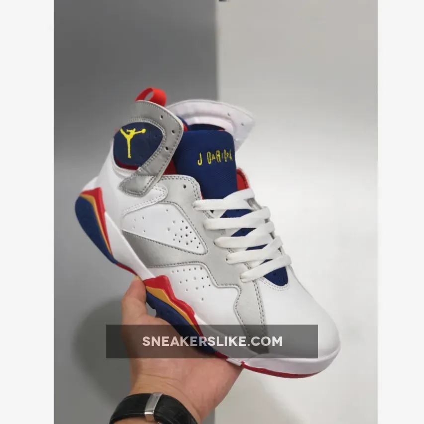 Air Jordan 7 Retro 'Olympic' White/Metallic Gold/Obsidian/Red Olympic 9 Jordans