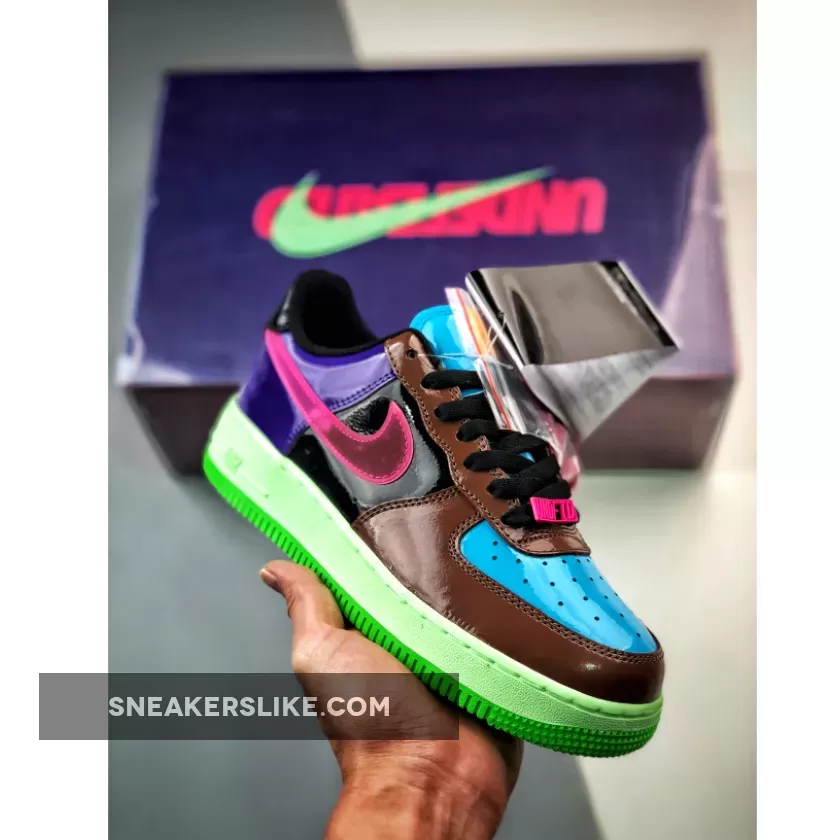 Undefeated x Nike Air Force 1 Low Fauna Brown/Pink Prime - nike af1 undefeated
