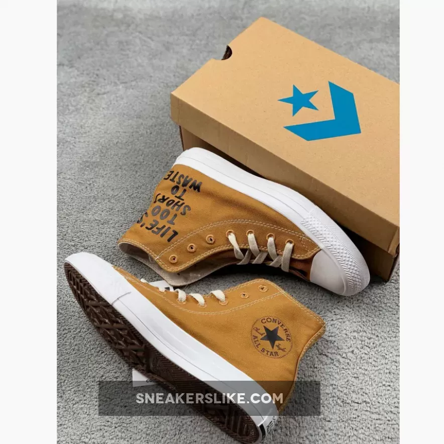 Converse Chuck Taylor Life's too Short to Waste / lifes too short to waste converse