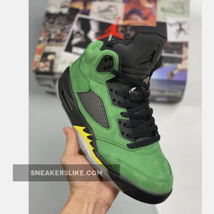 Air Jordan 5 'Oregon Ducks' CK6631-307 Jordan 5 Oregan