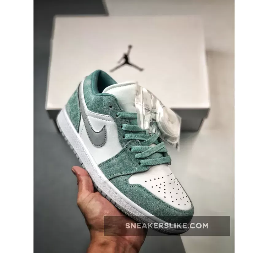 Air Jordan 1 Low New Emerald DN3705-301 Air Jordan 1 Low Se Gs 'new Emerald'