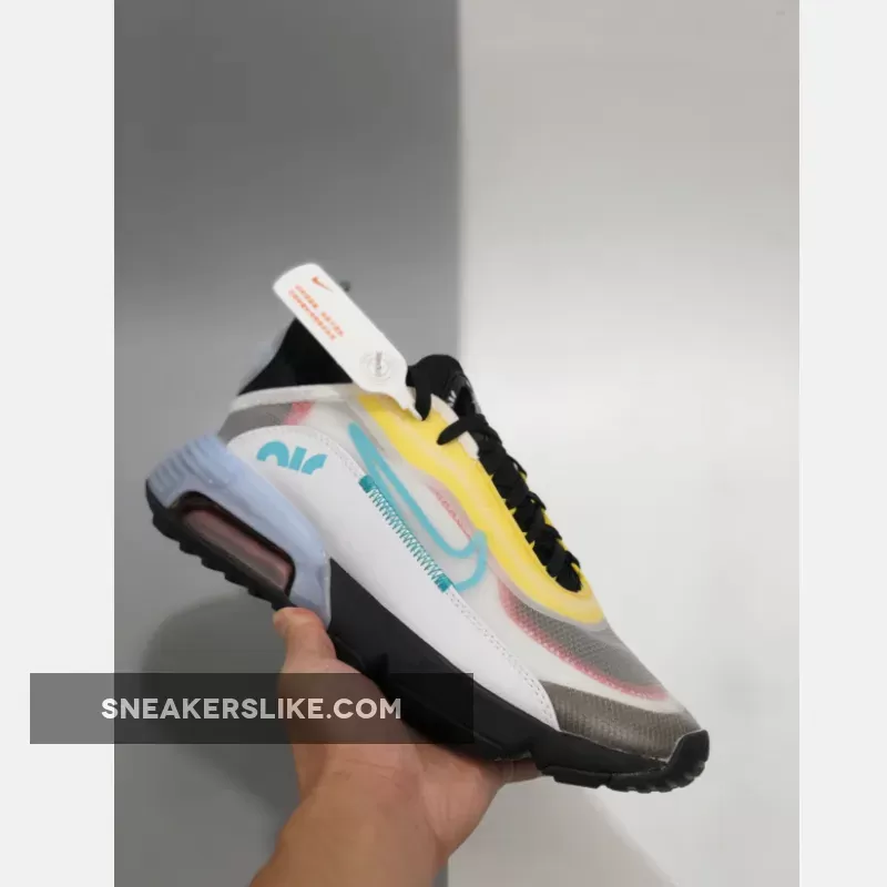Nike Air Max 2090 Bleached Aqua White CT1091-100 #air max 2090 yellow