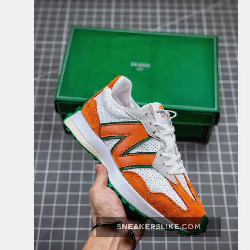 Casablanca X New Balance 327 White Orange Restock