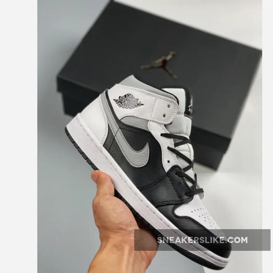 Air Jordan 1 Mid 'White Shadow' 554724-073 #aj1 mid shadow