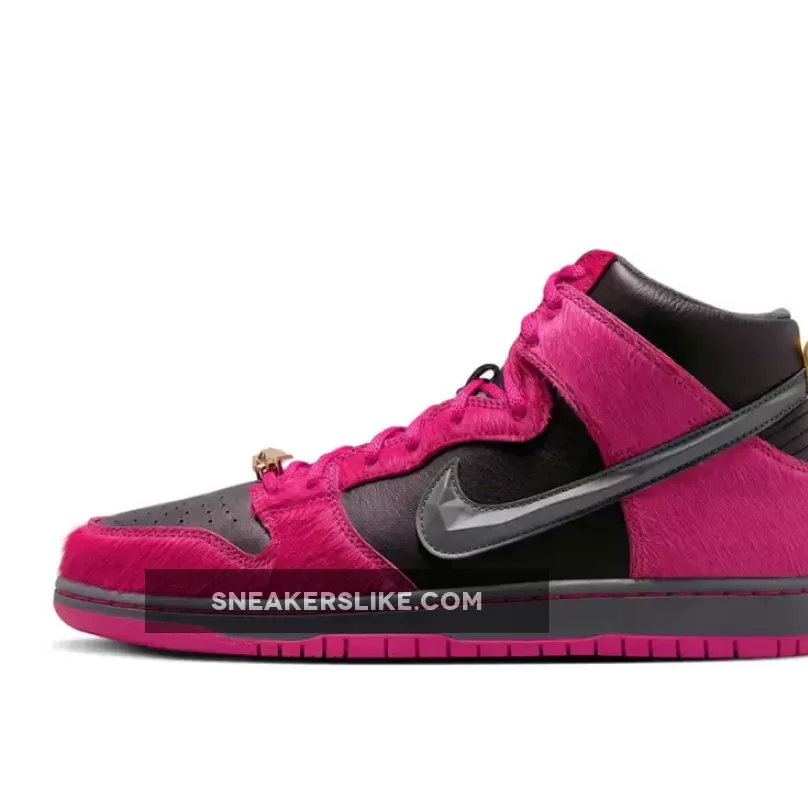 Rtj Dunk / Run The Jewels x Nike SB Dunk High Pink Black