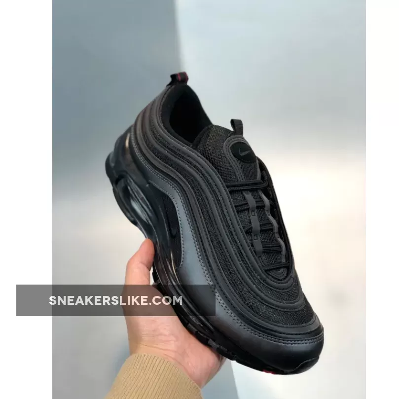 Nike Air Max 97 Triple Black BQ4567-001 / air max 97 goat