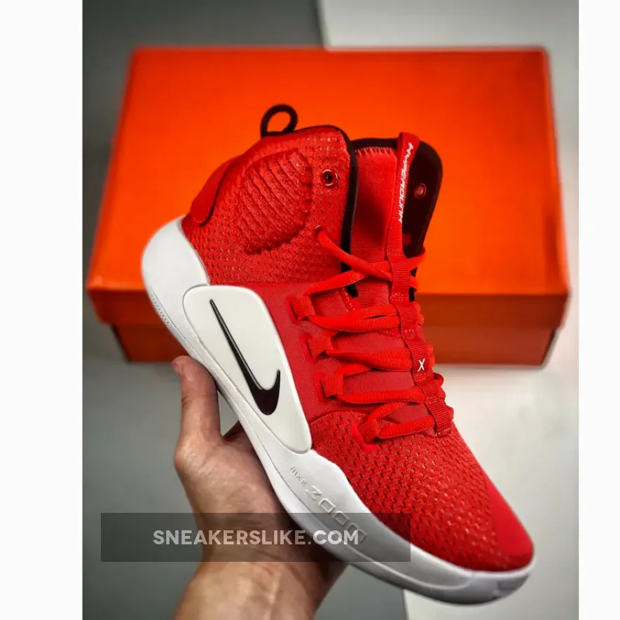 Nike Hyperdunk X University Red/White-Black AR0467-600