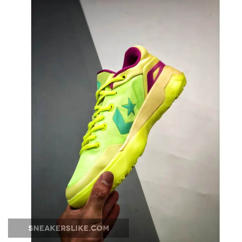 Converse G4 Low Hi-Vis Lemon Venom/Hyper Magenta/Volt