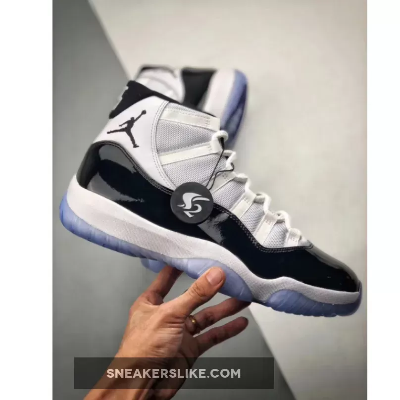 Nike Air Jordan 11 Low Retro Concord 378037-100 / jordan 11 white concord
