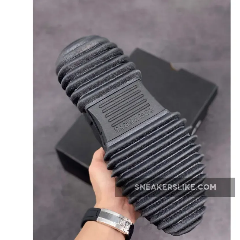 Converse Street Utility Run Star Motion Triple Black 'converse run star motion hi triple black'