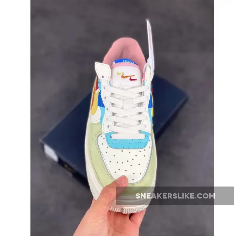 Nike Air Force 1 Fontanka Sail/Sunset/Pomegranate/Saturn Gold / air force 1 fontanka trainers