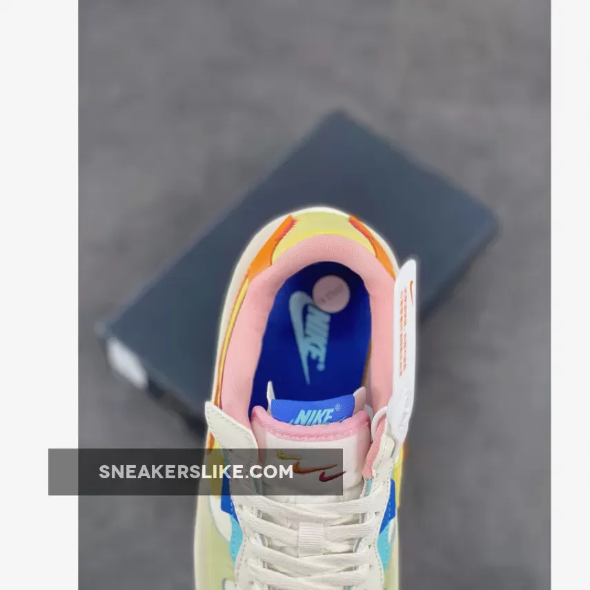 Nike Air Force 1 Fontanka Sail/Sunset/Pomegranate/Saturn Gold / air force 1 fontanka trainers