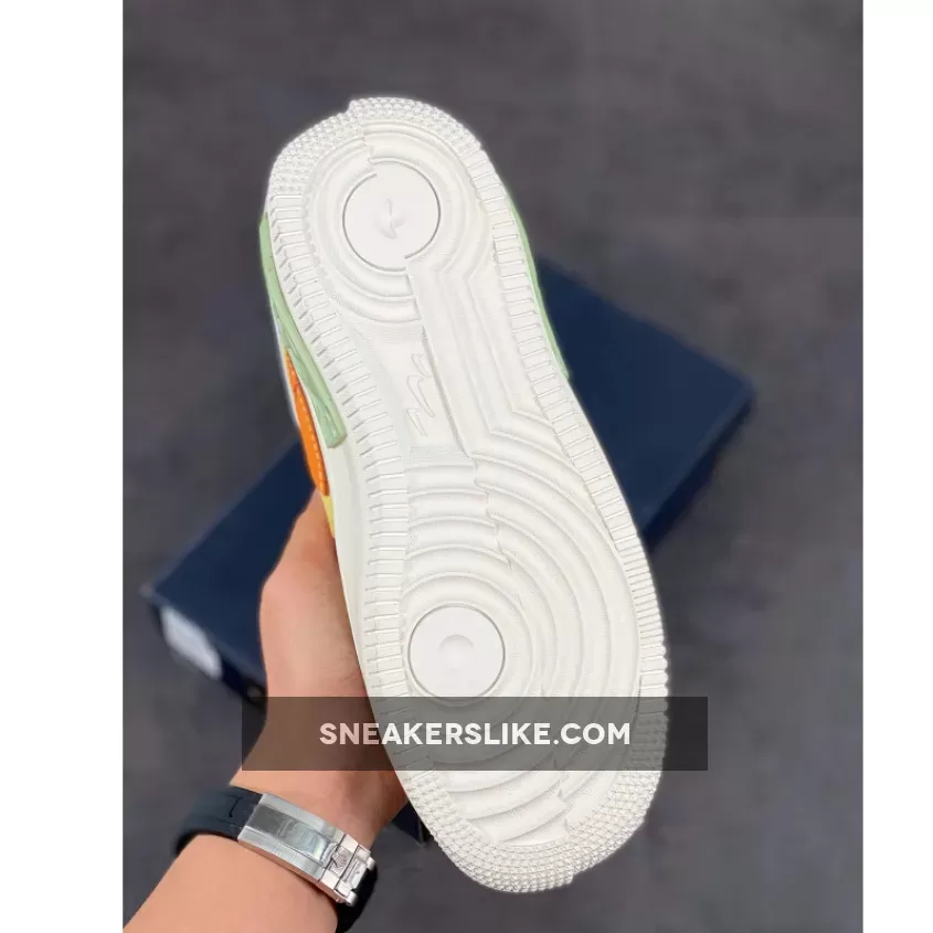 Nike Air Force 1 Fontanka Sail/Sunset/Pomegranate/Saturn Gold / air force 1 fontanka trainers