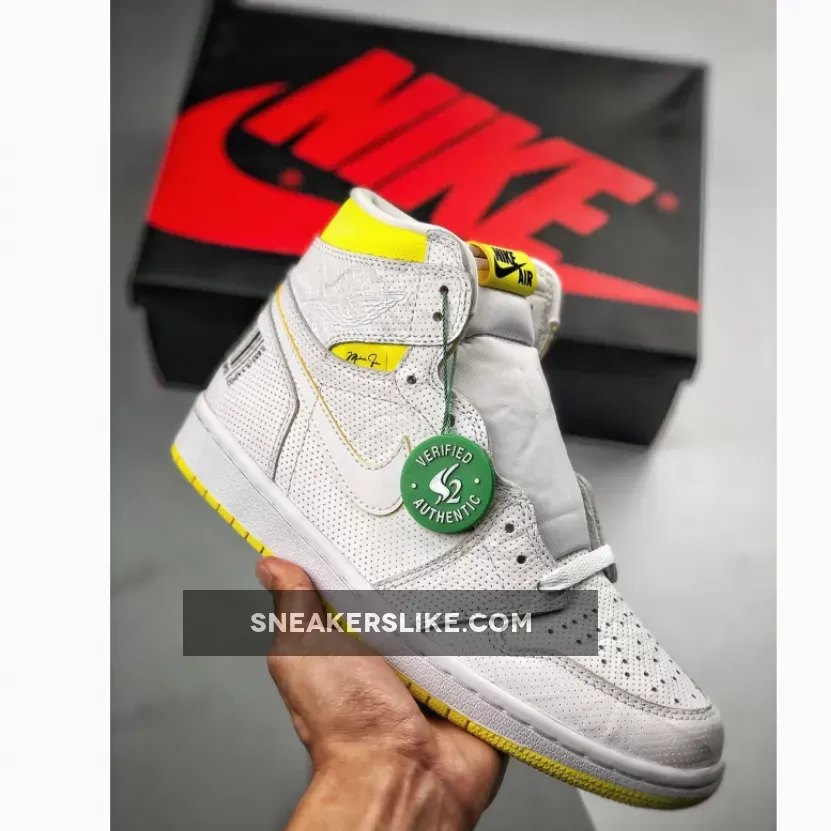 Air Jordan 1 High OG First Class Flight - dynamic yellow/black/white