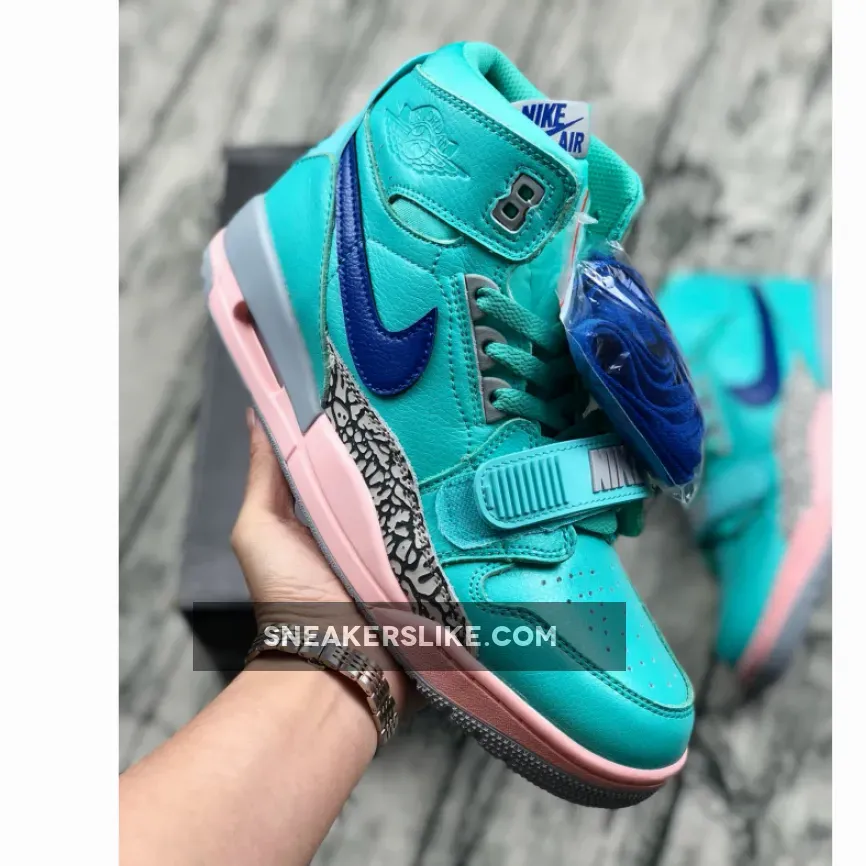 Jordan Legacy 312 Hyper Jade/Bright Blue / air jordan legacy 312 hyper jade