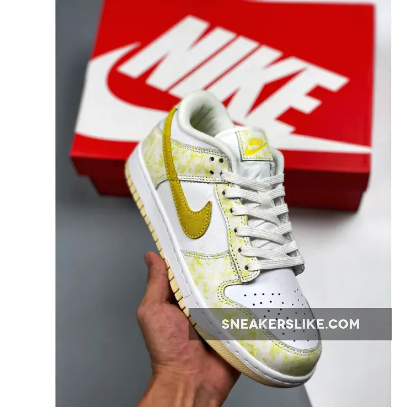 Nike Dunk Low Yellow Strike/White