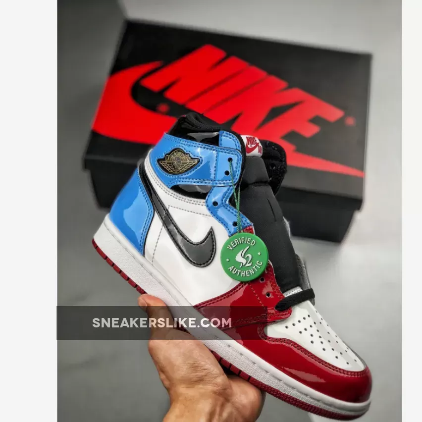Jordan 1 Fearless CK5666-100 jordan 1 high university red