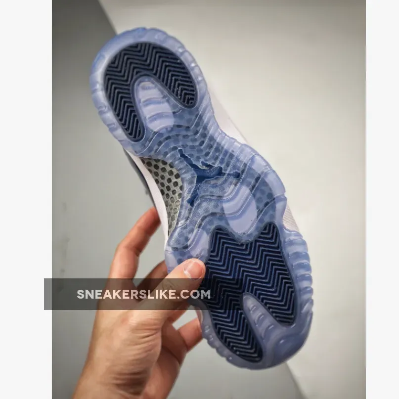 Air Jordan 11 Low 'Georgetown' Grey Mist/White-Midnight Navy / georgetown jordan 11