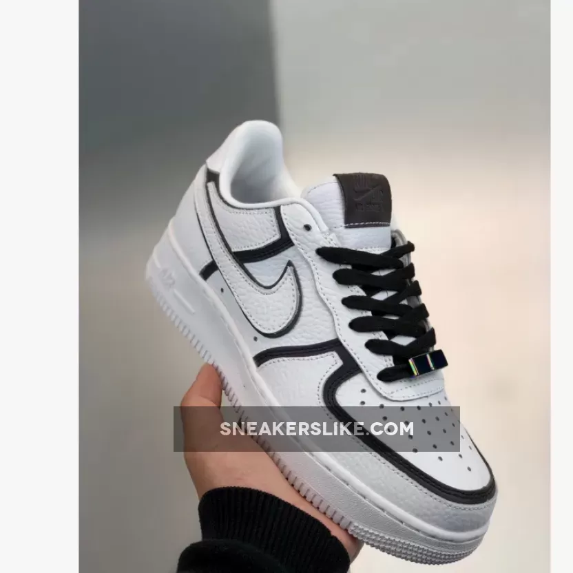 Joshua Vides X Nike Air Force 1 Low White Black Brand New