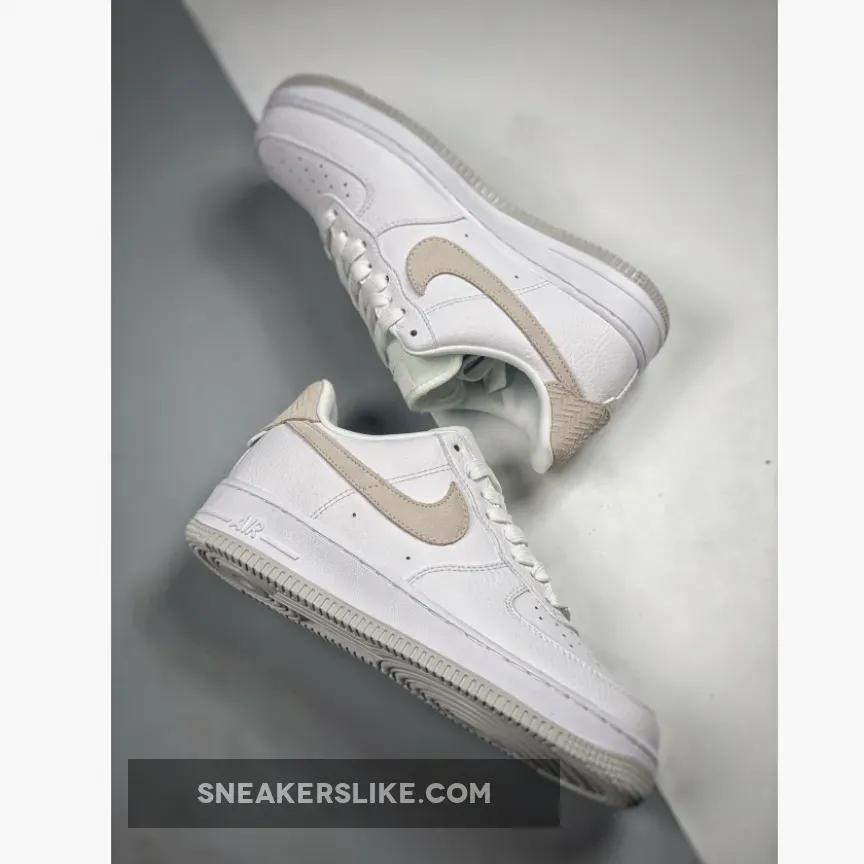 Nike Air Force 1 Craft White Light Grey / air force summit white