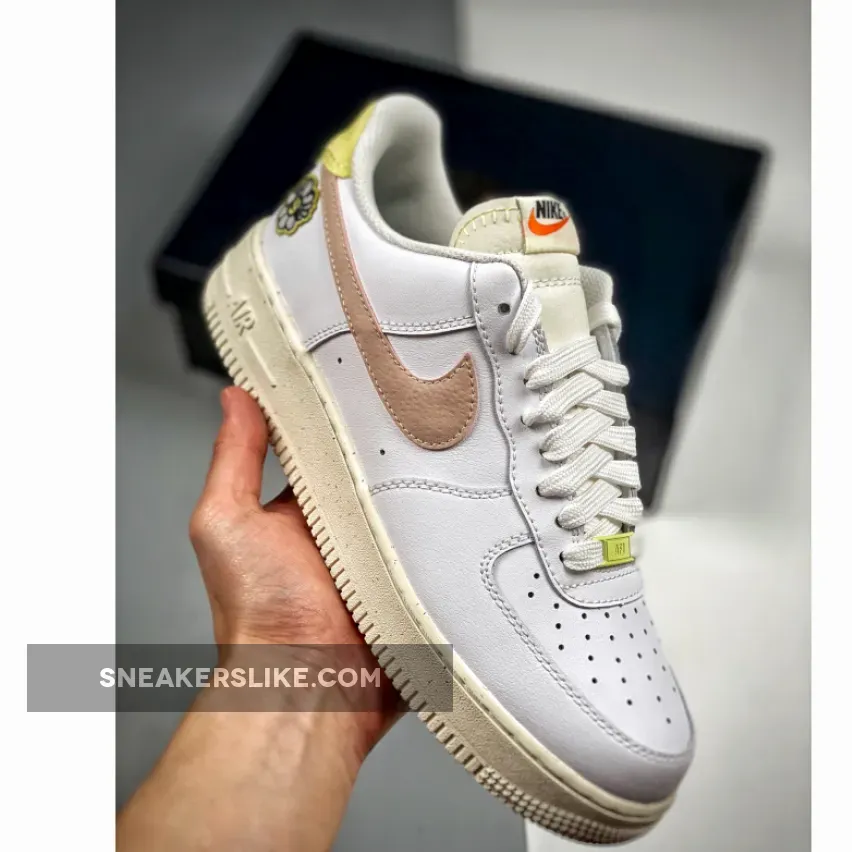 Nike Air Force 1 Next Nature White Pink For Womens DJ6377-100
