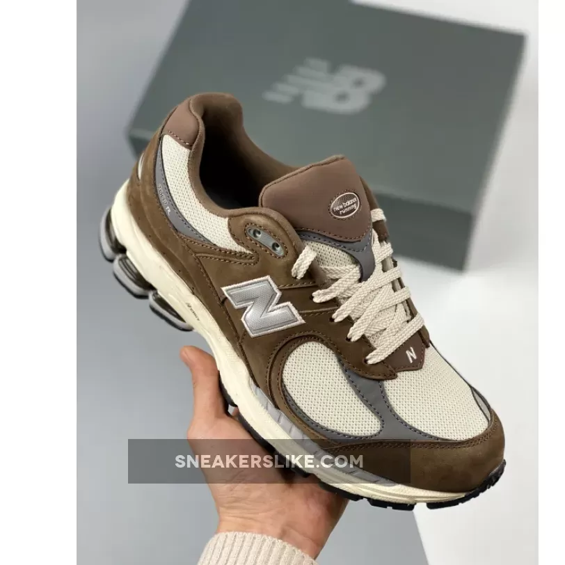 New Balance 2002R Brown Cream M2002RHS #new balance brown 2002r sneakers
