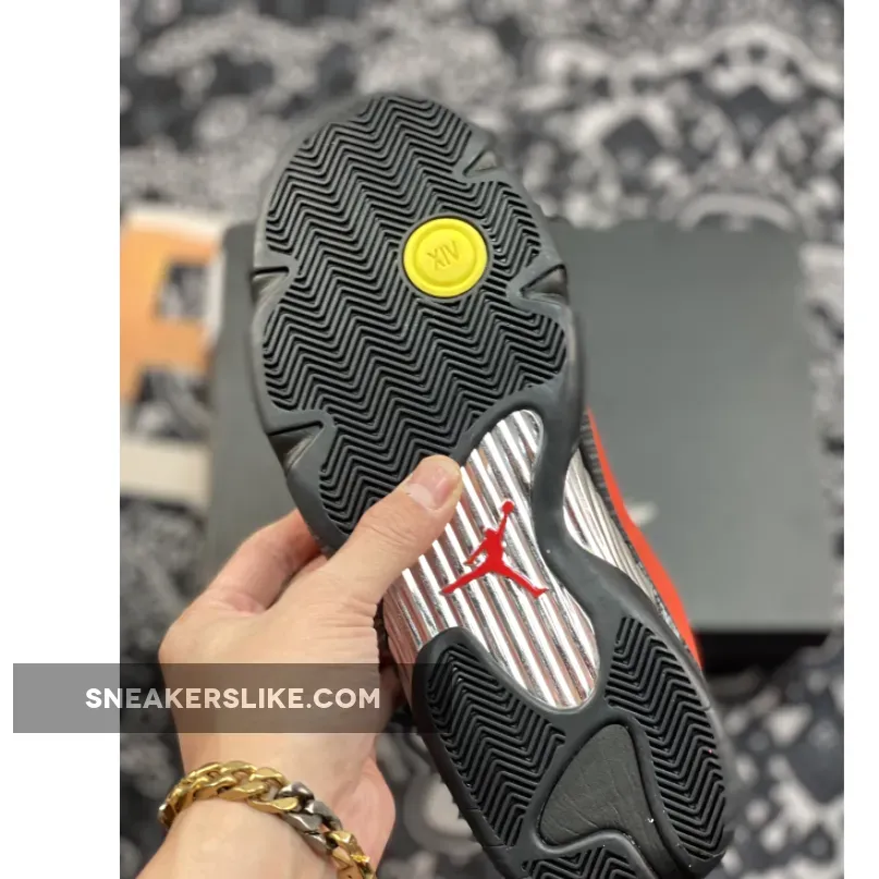 Air Jordan 14 'Ferrari' Chilling Red/Black-Vibrant Yellow / air jordan 14 ferrari red