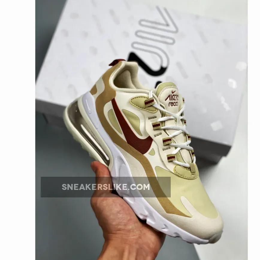 Nike WMNS Air Max 270 React Red Beige air max 270 react beige