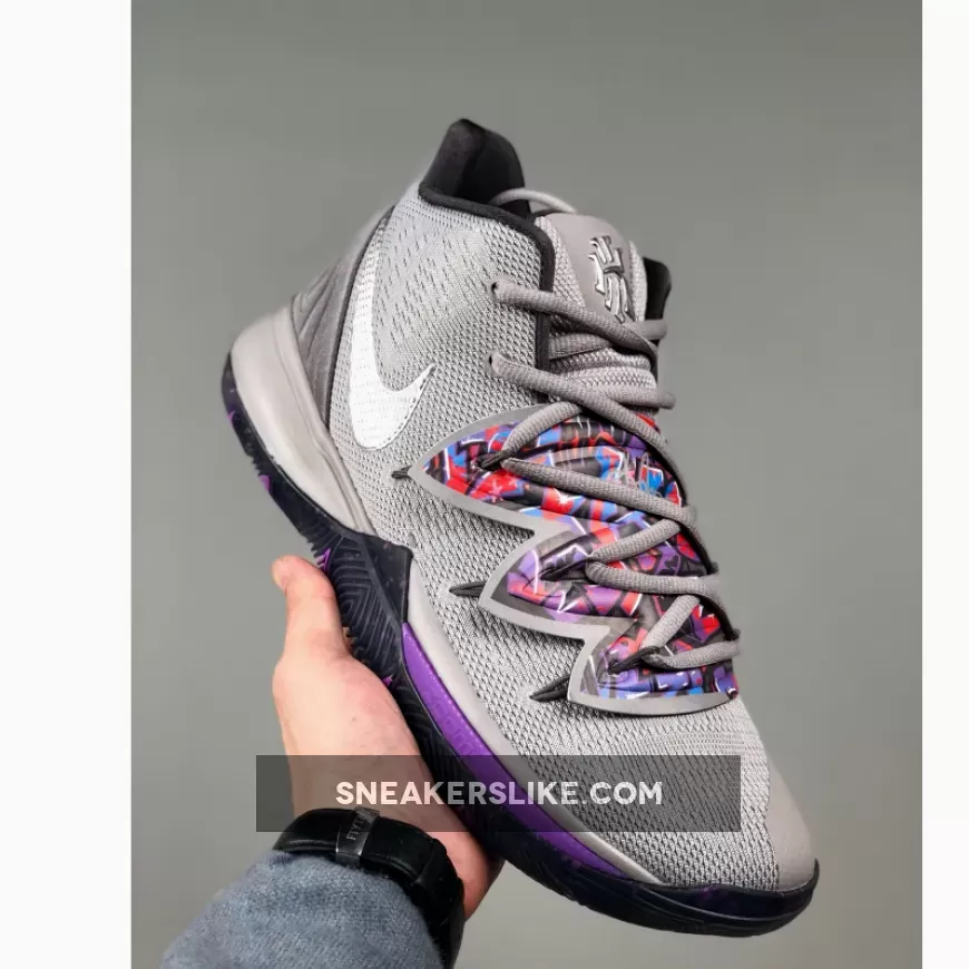 Nike Kyrie 5 'Graffiti' Atmosphere Grey/Metallic Silver / kyrie 5 graffiti