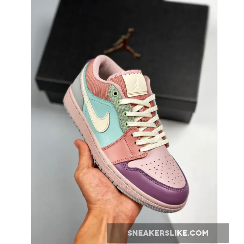 Jordan 1 Low Multi Pastel DJ5196-615 nike jordans pastel