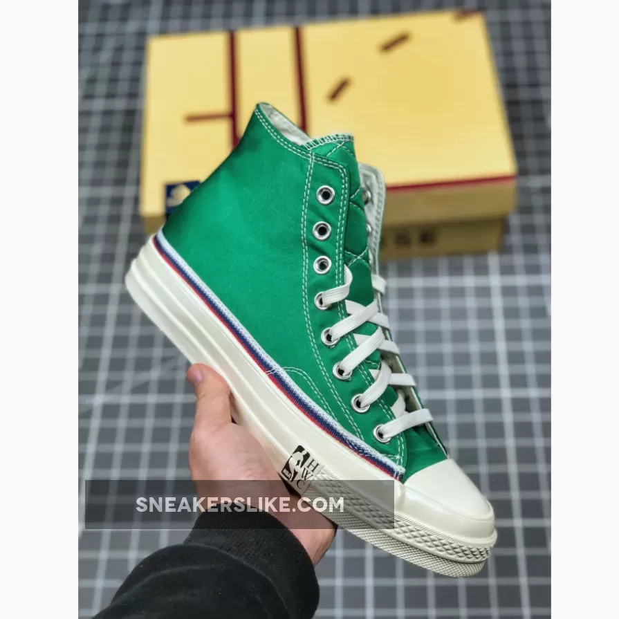Converse Breaking Down Barriers 'Celtics' Chuck 70 High Top Green / breaking down barriers converse