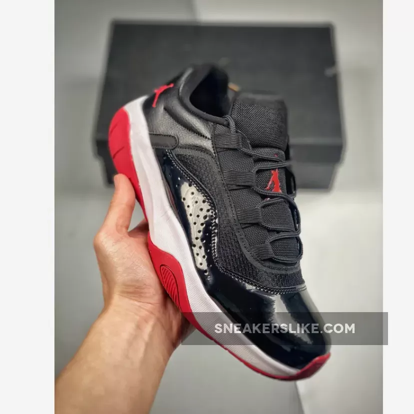 Air Jordan 11 CMFT Low 'Bred' Black/White/Gym Red / air jordan 11 cmft low bred