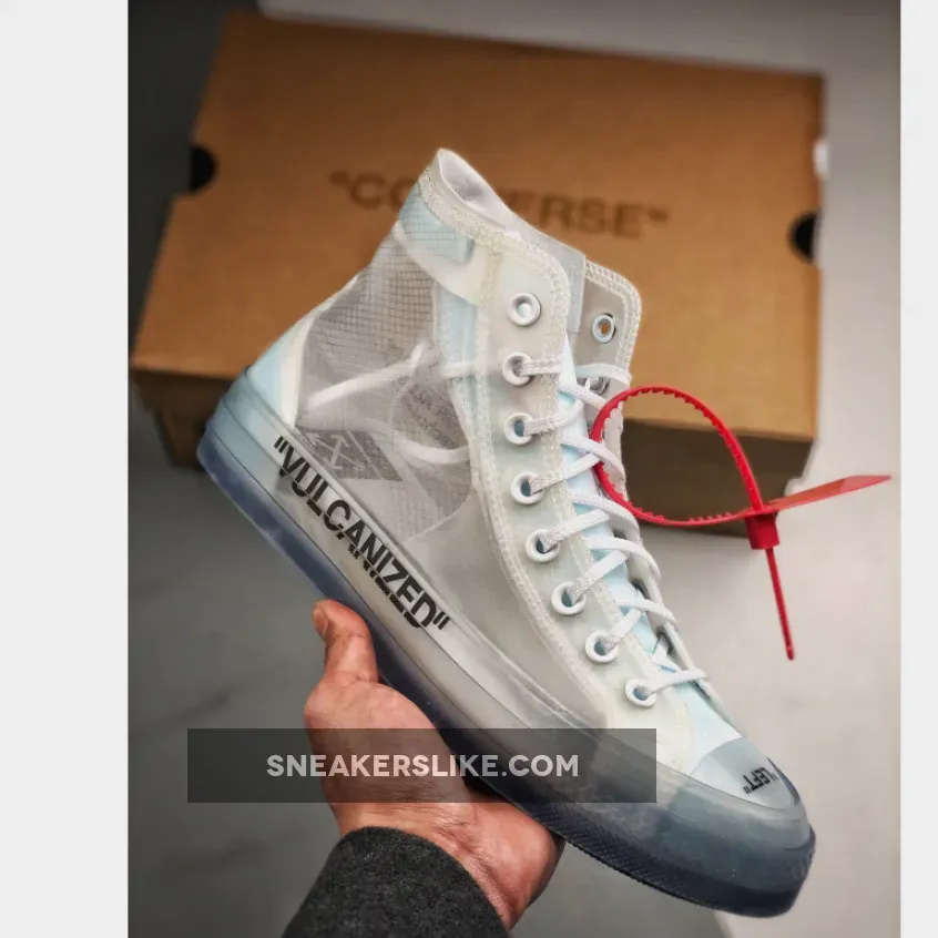 Off White x Converse Chuck 70 Taylor All-Star Hi #clear converse