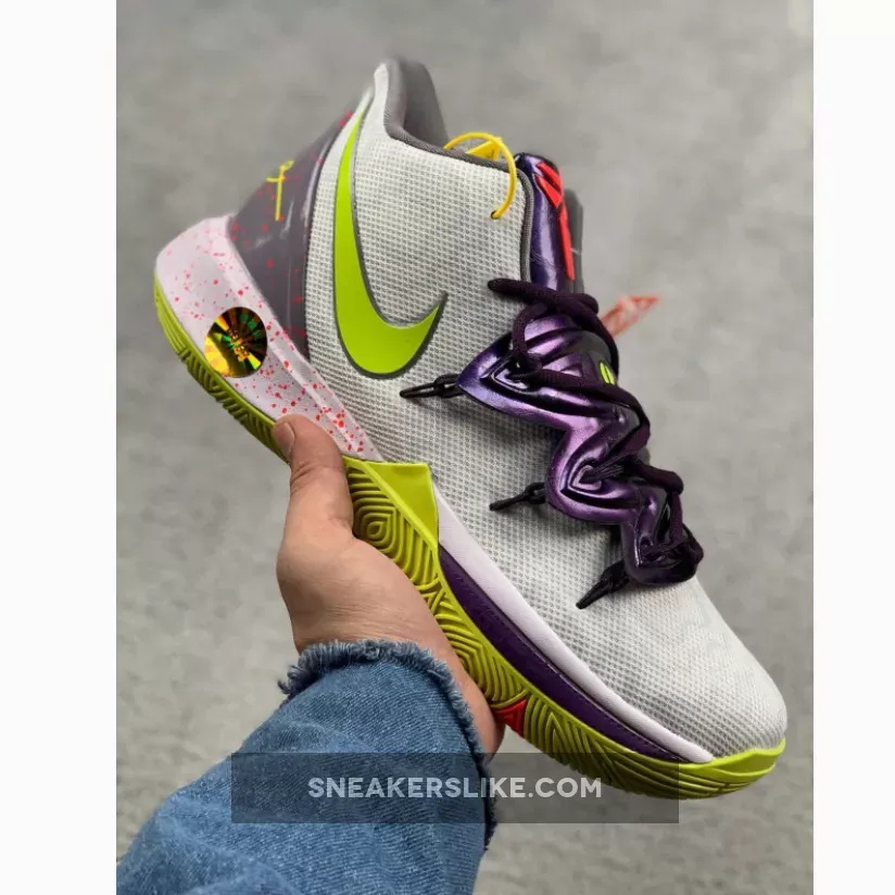 Nike Kyrie 5 'Mamba Mentality' White/Cyber #kyrie 5 mamba mentality