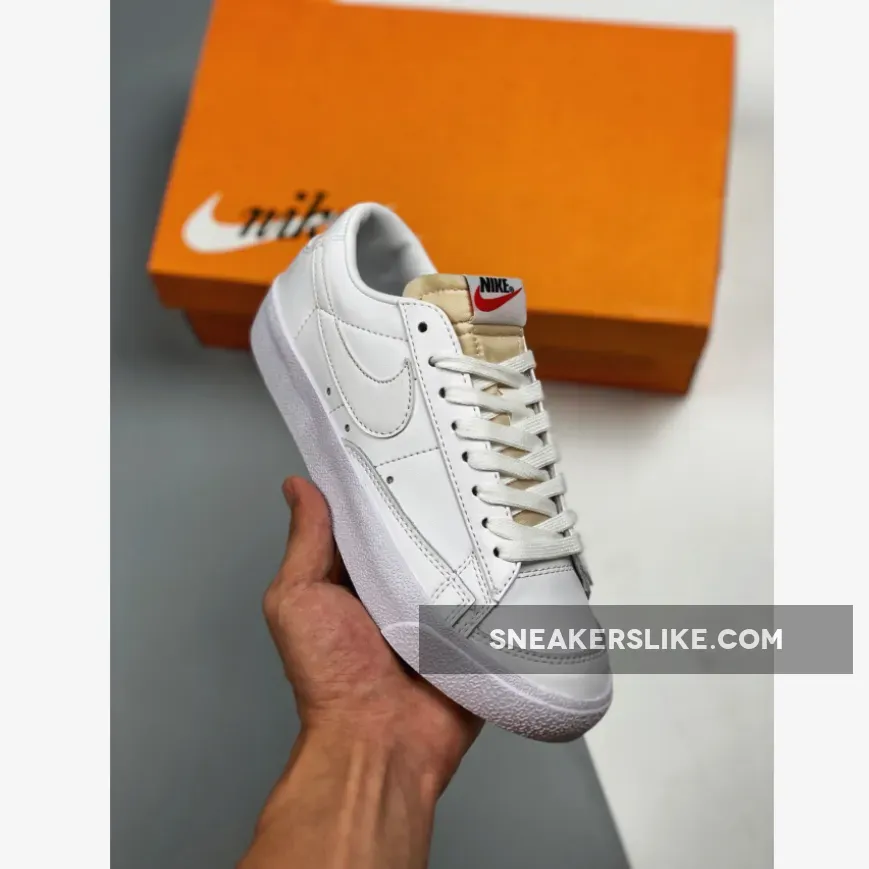 Nike Blazer Low 77 Triple White DC4769-101 - nike blazer low triple white