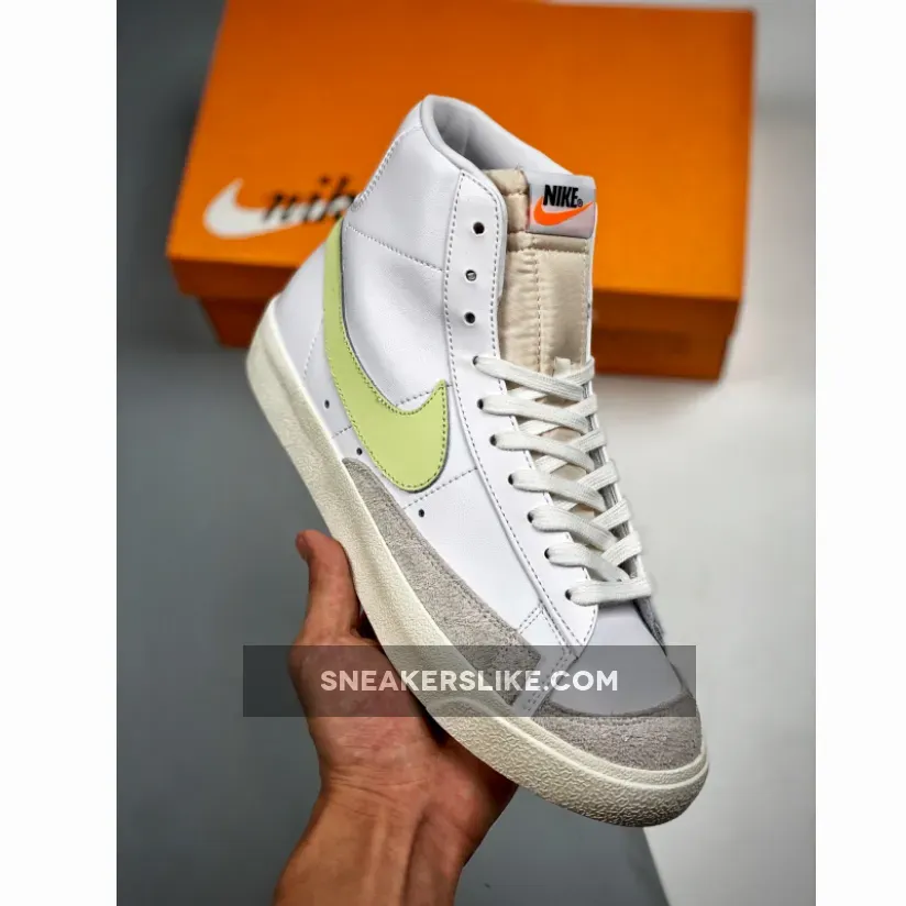Nike Blazer Mid '77 White/Barely Volt/Sail/Hyper Crimson nike blazers womens size 10