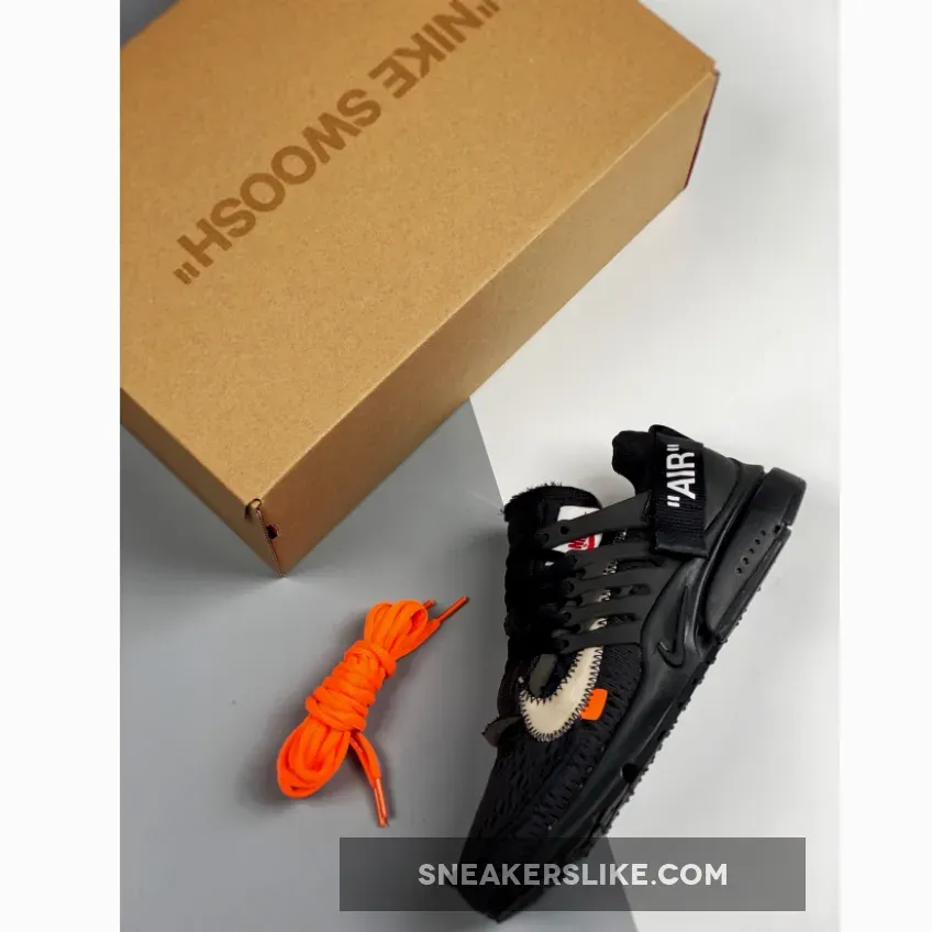 Nike Air Presto Off-White Black AA3830-002 #presto off white black