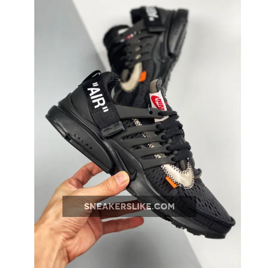 Nike Air Presto Off-White Black AA3830-002 #presto off white black