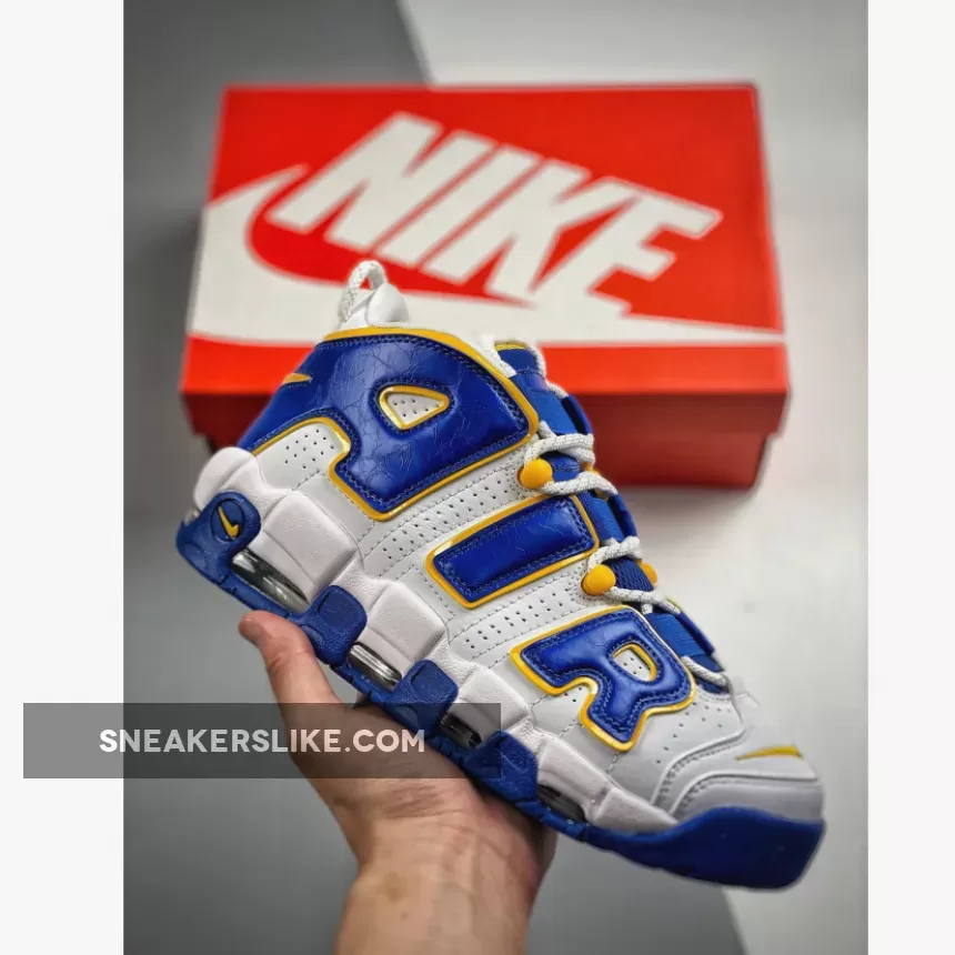 Nike Air More Uptempo Game Royal Yellow Ochre Nike Yellow Ochre
