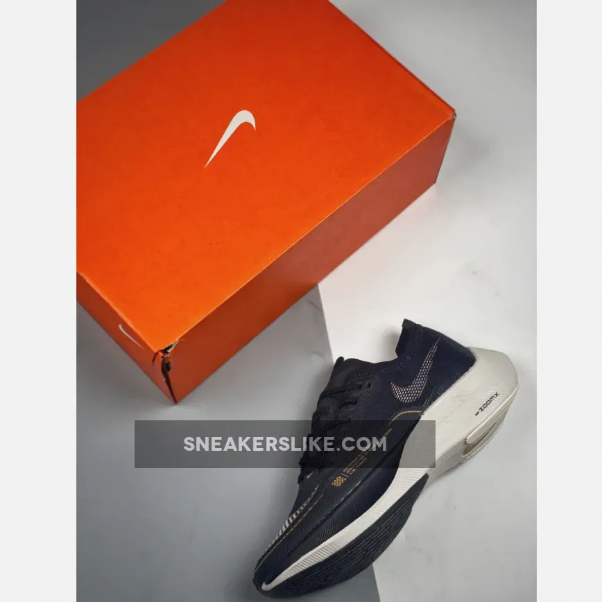 Nike ZoomX VaporFly NEXT% Black Gold Nike Vaporfly 2