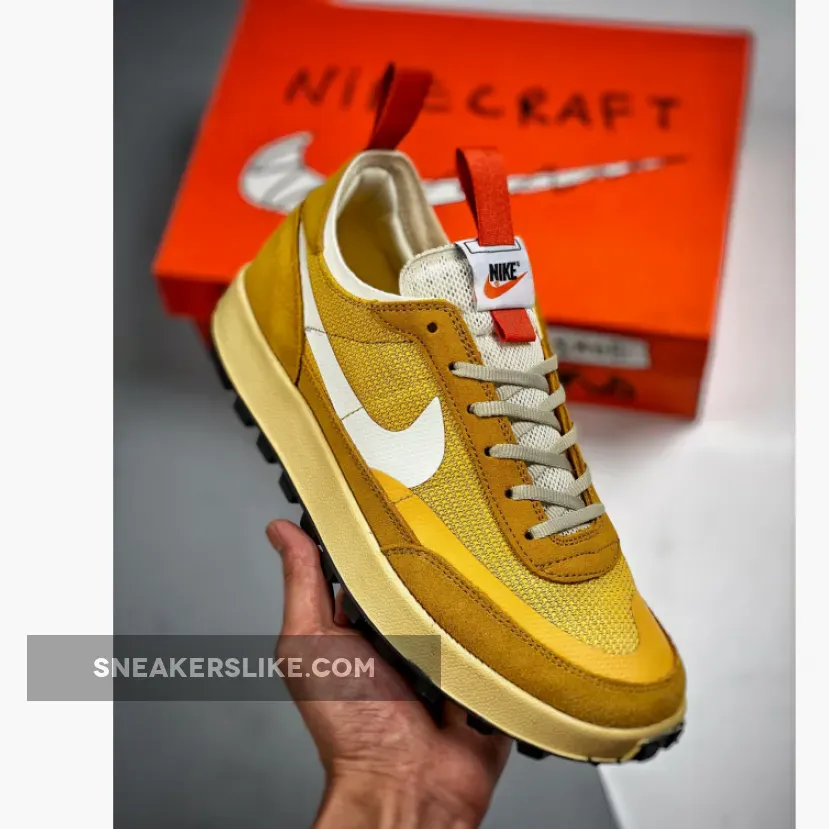 Tom Sachs x NikeCraft General Purpose Shoe Yellow / tom sachs yellow nike