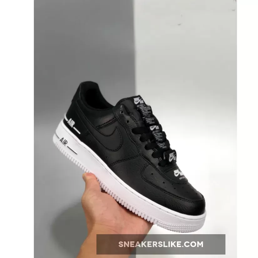 Nike Air Force 1 'Double Air' Black CJ1379-001 Online