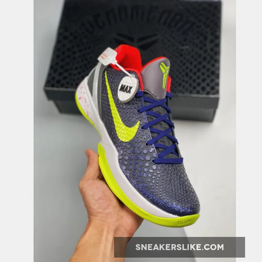 Nike Kobe 6 Protro 'Chaos' Ink/Dark Grey-White-Volt cheapest kobe 6