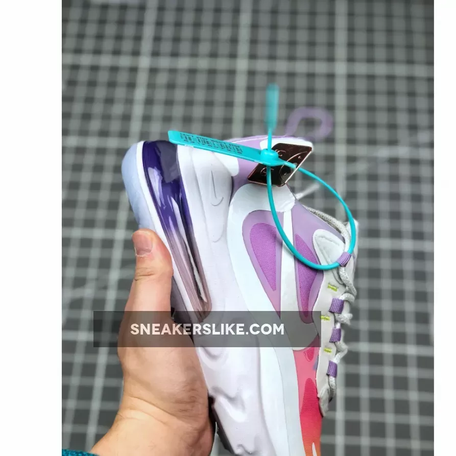 Nike Air Max 270 React 'CNY' Pastel Yellow Pink Purple / air max 270 react pastel