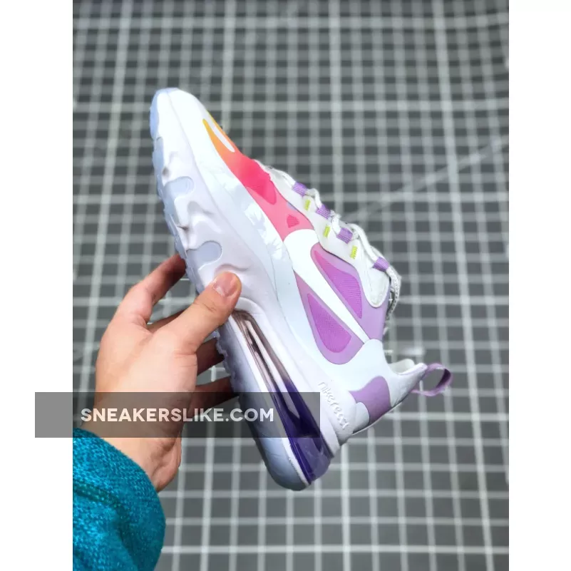 Nike Air Max 270 React 'CNY' Pastel Yellow Pink Purple / air max 270 react pastel