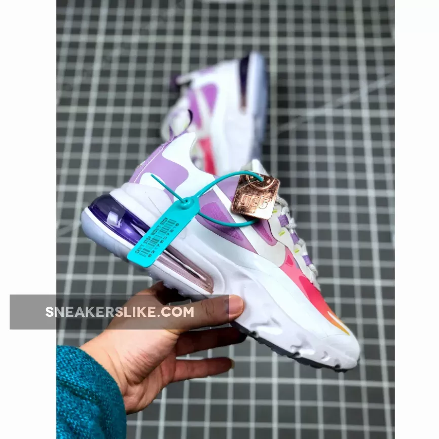 Nike Air Max 270 React 'CNY' Pastel Yellow Pink Purple / air max 270 react pastel