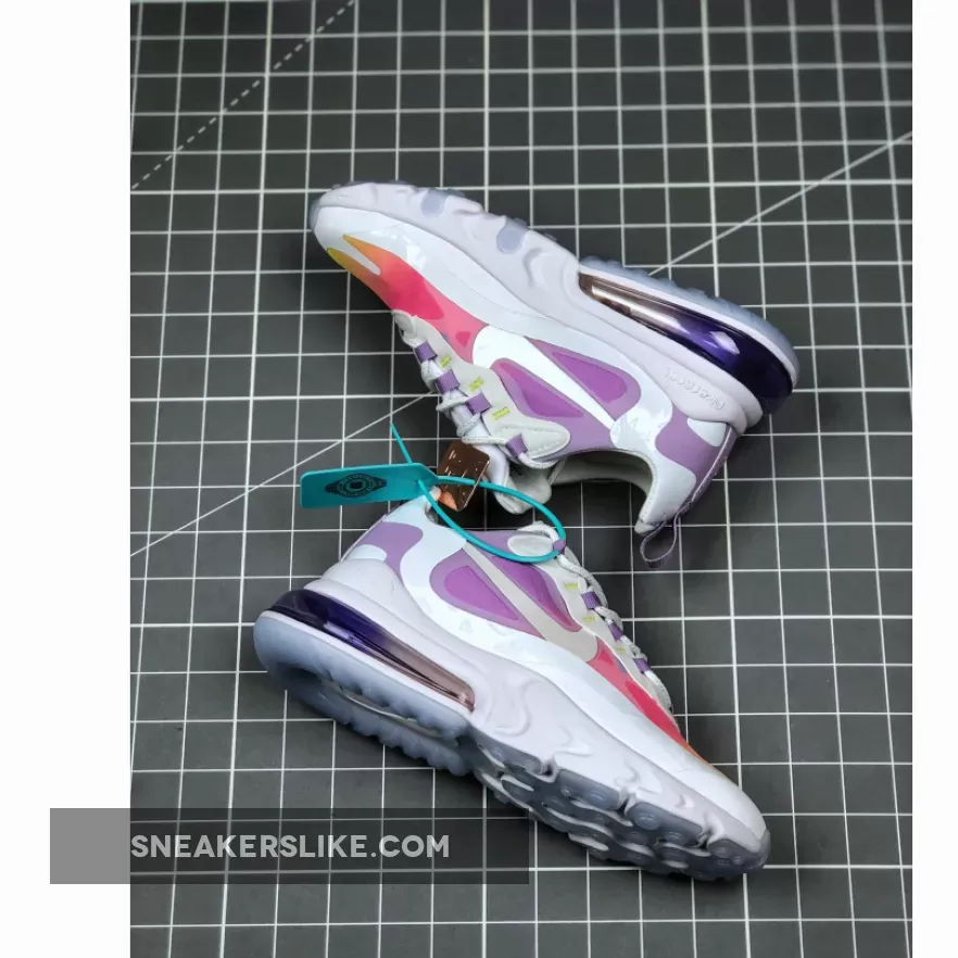 Nike Air Max 270 React 'CNY' Pastel Yellow Pink Purple / air max 270 react pastel