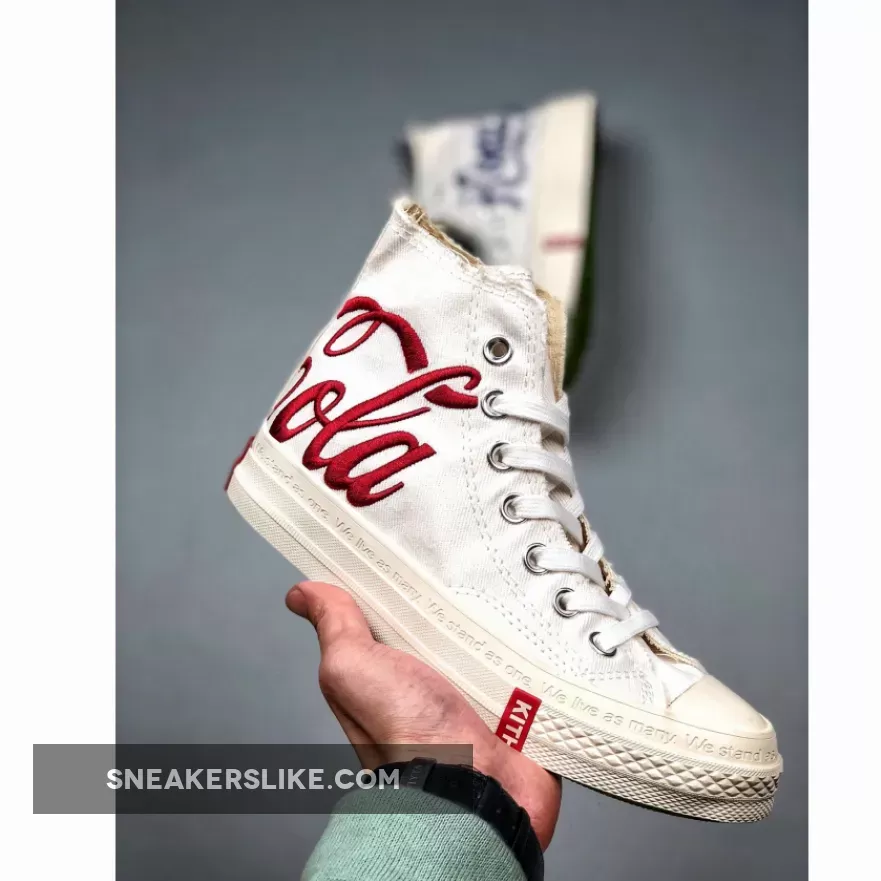 Kith X Coca-Cola X Converse Chuck Taylor 1970s White 1666276843 Restock